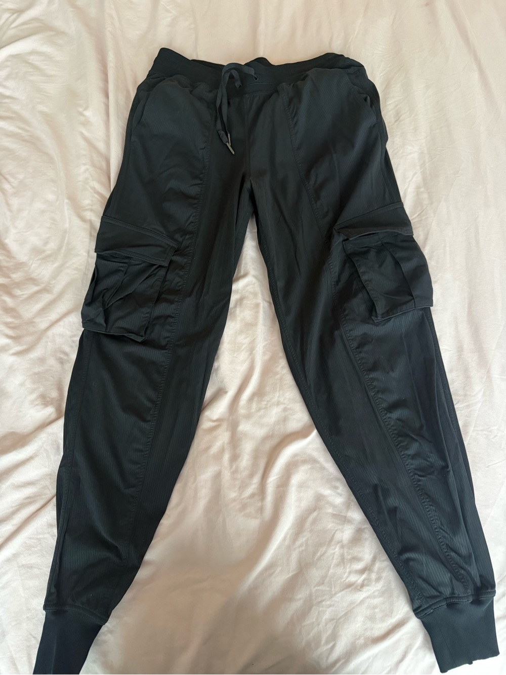 lululemon Black Womens Cargo Jogger Pants